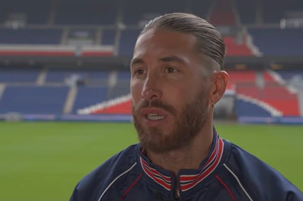 CrewsMat10's tweet photo. Sergio Ramos: “It's been many years suffering from Messi. Now I enjoy it. He is the best player that football has produced.” https://t.co/monGJRJf9b