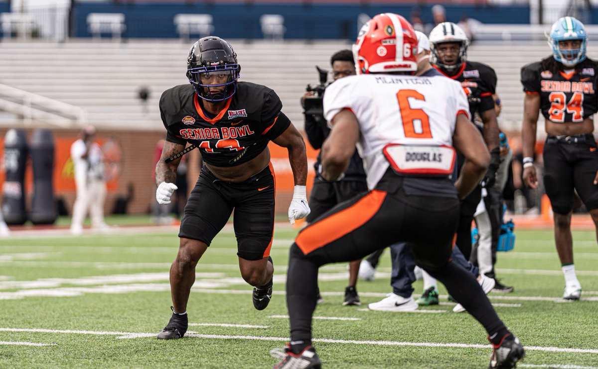Jim Nagy (@jimnagy_sooners) on Twitter photo BREAKING: TCU’s Dee Winters (<a href="/dwintersdos/">Dee Winters</a>) has been voted American team’s LB Practice Player-of-Week by vote from his peers in American OL, TE, and RB groups.
#TheDraftStartsInMOBILE™️ BREAKING: TCU’s Dee Winters (<a href="/dwintersdos/">Dee Winters</a>) has been voted American team’s LB Practice Player-of-Week by vote from his peers in American OL, TE, and RB groups.
#TheDraftStartsInMOBILE™️