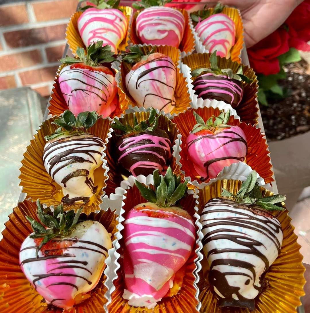 Calling all strawberry lovers!  We will be dipping fresh, juicy strawberries for Valentine’s between 2/10-2/14.  Walk ins only, please.  #ValentinesDay2023 #llovechocolate #ilovestrawberries #iloveRheinlanders #FindusinOldeTownArvada