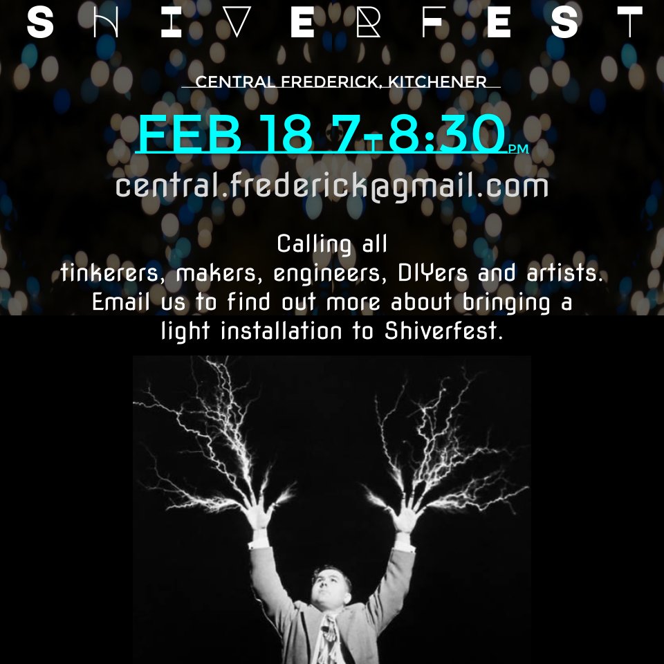 A fun project during these gloomy days.  We have $ available to help support costs, email us at central.frederick@gmail.com with your questions and ideas!