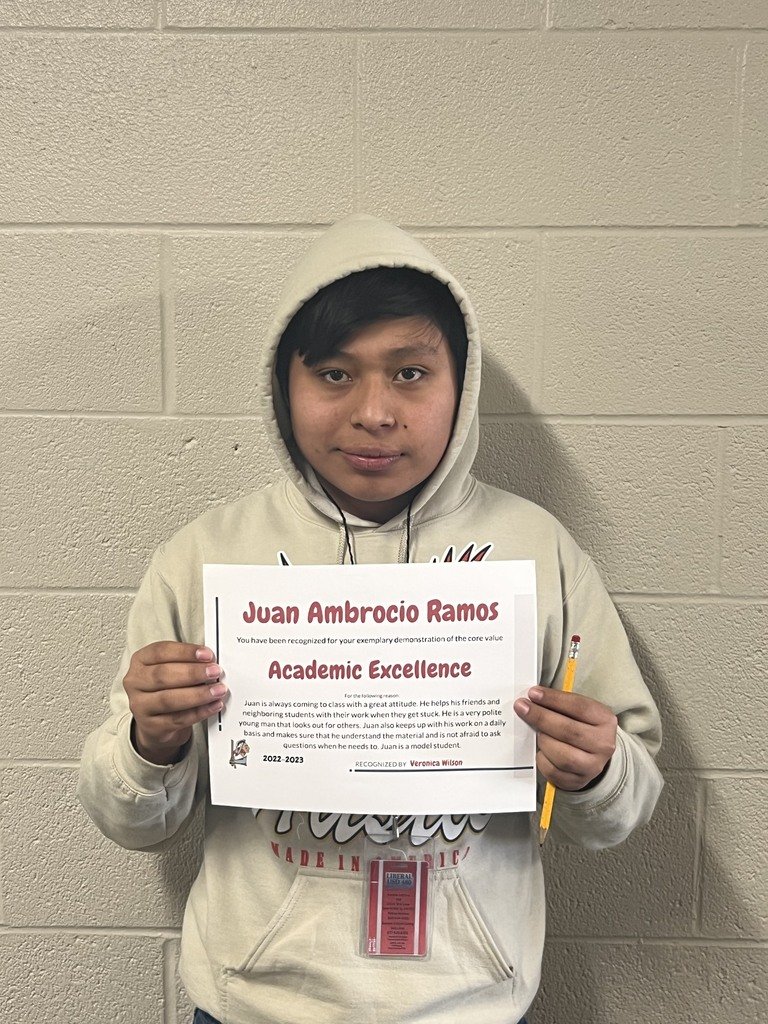 LiberalRedskins's tweet photo. LHS would like to thank these students for demonstrating our Core Values. Garret Brock - Academic Excellence, Marely Beltran- Champion for All Students, Rubi
Alvarez- Expect Excellence, Juan Ambrocio- Academic Excellence https://t.co/3JlZprU1a0