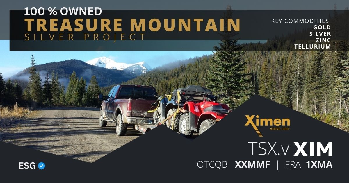 XimenMiningCorp's tweet image. The Treasure Mountain Silver Project - bit.ly/3Jz5i37 

#XimenMiningCorp #TreasureMountainSilver #Silver #Gold #PreciousMetals #MiningExploration #BritishColumbia #BCMining #Canada #CanadianMining #MiningCanada #InvestInGold #TSXV