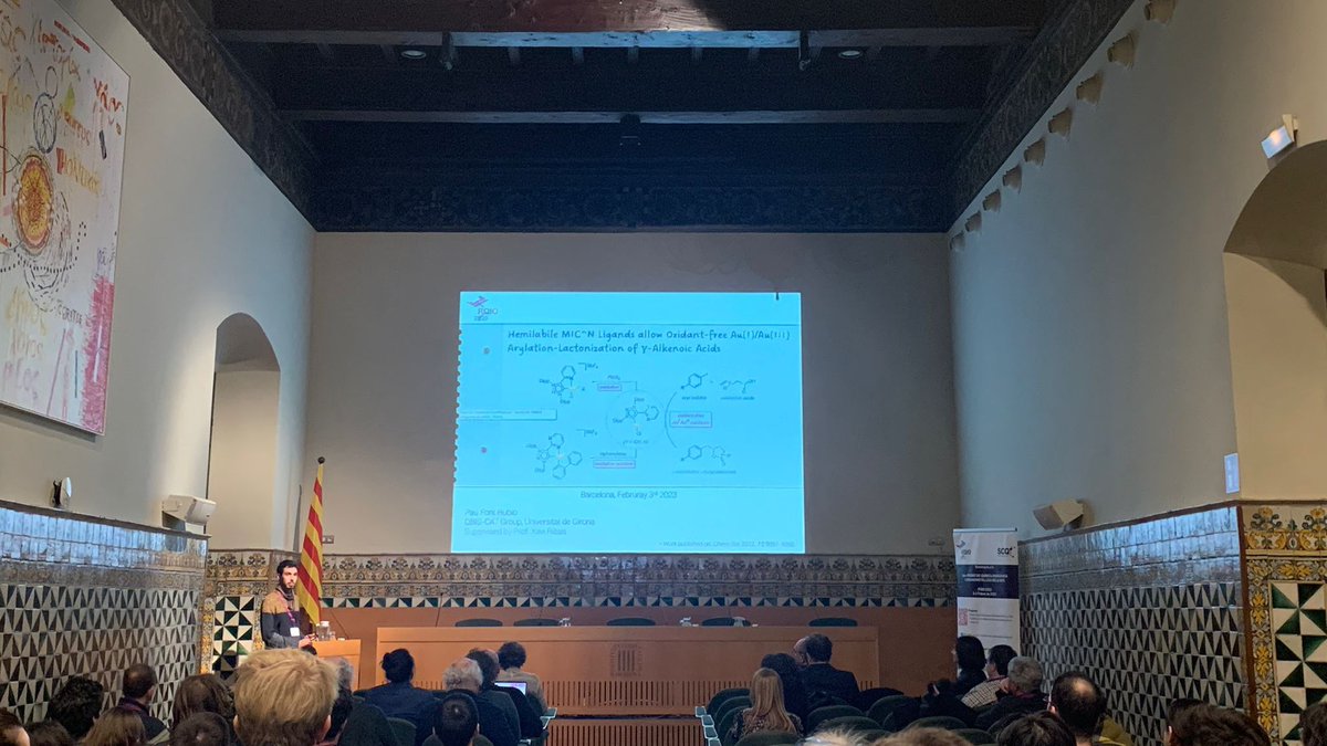 QBIS-CAT Research Group (@qbiscat_udg) on Twitter photo .<a href="/paufontrubio/">Pau Font Rubio 🎗️</a>, PhD student in our group, has presented his research on gold chemistry in the 1st <a href="/rqio_scq/">rqio_scq</a> meeting. Well done Pau!
<a href="/xavu82/">Donec perficiam</a> <a href="/scq_iec/">Societat Catalana de Química</a> <a href="/UdGRecerca/">UdG Recerca</a> <a href="/IQCCUdG/">IQCC UdG</a> <a href="/udgdoctorat/">Escola de Doctorat de la UdG</a> .<a href="/paufontrubio/">Pau Font Rubio 🎗️</a>, PhD student in our group, has presented his research on gold chemistry in the 1st <a href="/rqio_scq/">rqio_scq</a> meeting. Well done Pau!
<a href="/xavu82/">Donec perficiam</a> <a href="/scq_iec/">Societat Catalana de Química</a> <a href="/UdGRecerca/">UdG Recerca</a> <a href="/IQCCUdG/">IQCC UdG</a> <a href="/udgdoctorat/">Escola de Doctorat de la UdG</a>