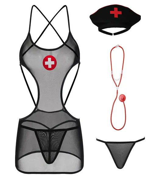 2DNursingUnit's tweet photo. I just received a gift from ladyalma via Throne Gifts: EDENIGHT Nurse Costumes for Women Naughty Nurse Lingerie Doctor Cosplay Outfit with Stethoscope. Thank you! https://t.co/60SwfbSGjy #Wishlist #Throne https://t.co/dQSyZBY0SC