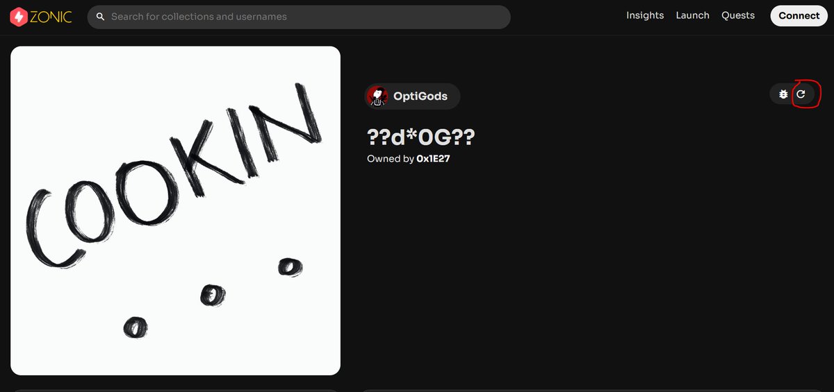 How to refresh your metadata to see your gods ?
- on <a href="/opensea/">OpenSea</a> : click "more" (⚫️⚫️⚫️), then "Refresh metadata" 🔄
- on <a href="/ZonicApp/">Zonic : NFT Marketplace for L2 ⚡️⚡️⚡️</a> : click "Refresh Metadata" ↻
Happy WEEKEND gods 😇
#Optimism #NFT #NFTCommunity #OptiGods