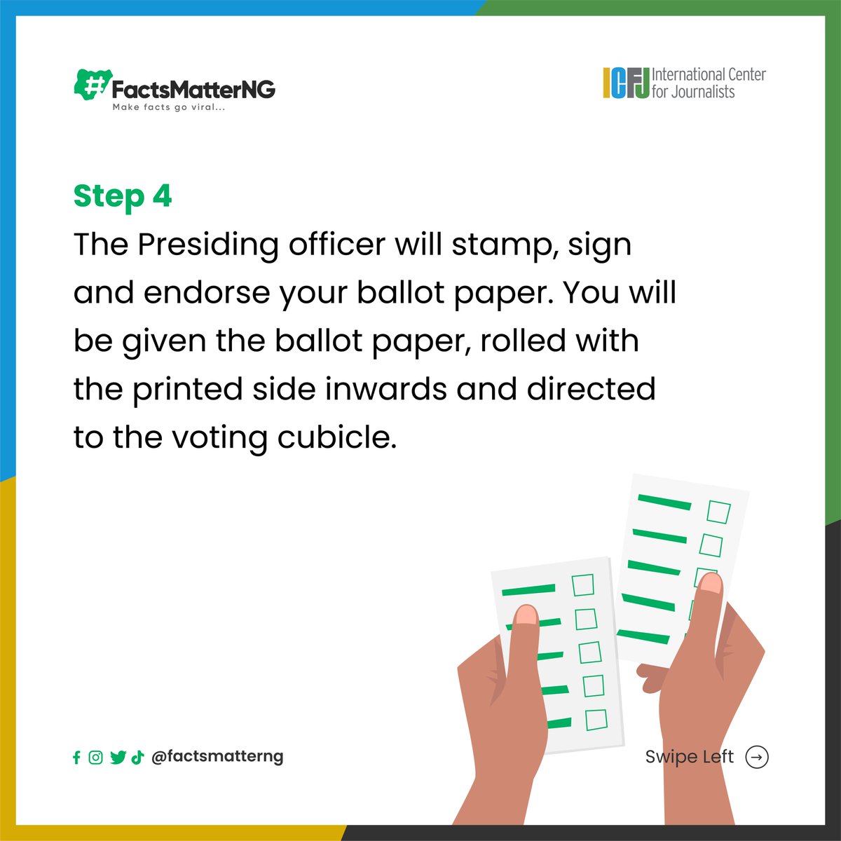 FactsMatterNg's tweet image. 4.
#HowToVote
#VotingTips