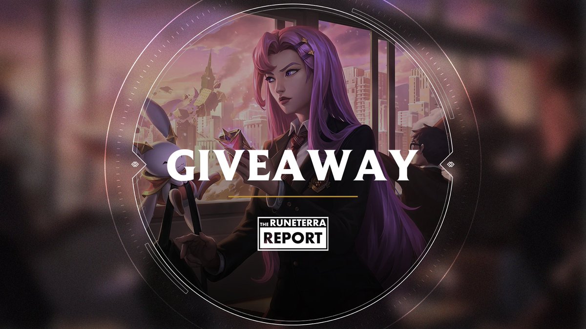 Riot has been incredibly nice and allowed me to give away one skin to 1 random person who meets the following requirements:

🔔 Follow <a href="/LoRreport/">LoRreport</a>
❤ Like
🔁 Retweet

The comment which has the most likes will be the skin given away.

The winner will be selected 5 days from now. GL