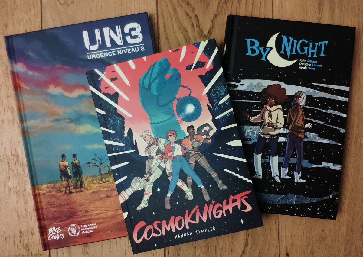 Profiter de la braderie chez @Bliss_Editions mais surtout soutenir le Cosmoknights de @HannahTempler 🙌🔥. Hâte de lire ça !

#labagarredanslespace #fightthepatriarchy #crowdfunding #ulule #comics #féminisme