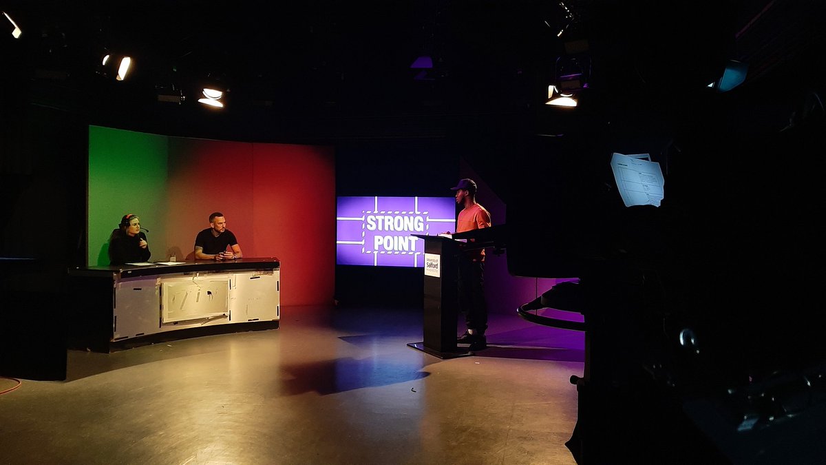 Bethonset's tweet photo. Rehearsing our quiz show today. Only 4 day to go till the live show!!

#tv #tvstudio #production #quizshow #exciting #liveshow https://t.co/0gKdVPNOFR