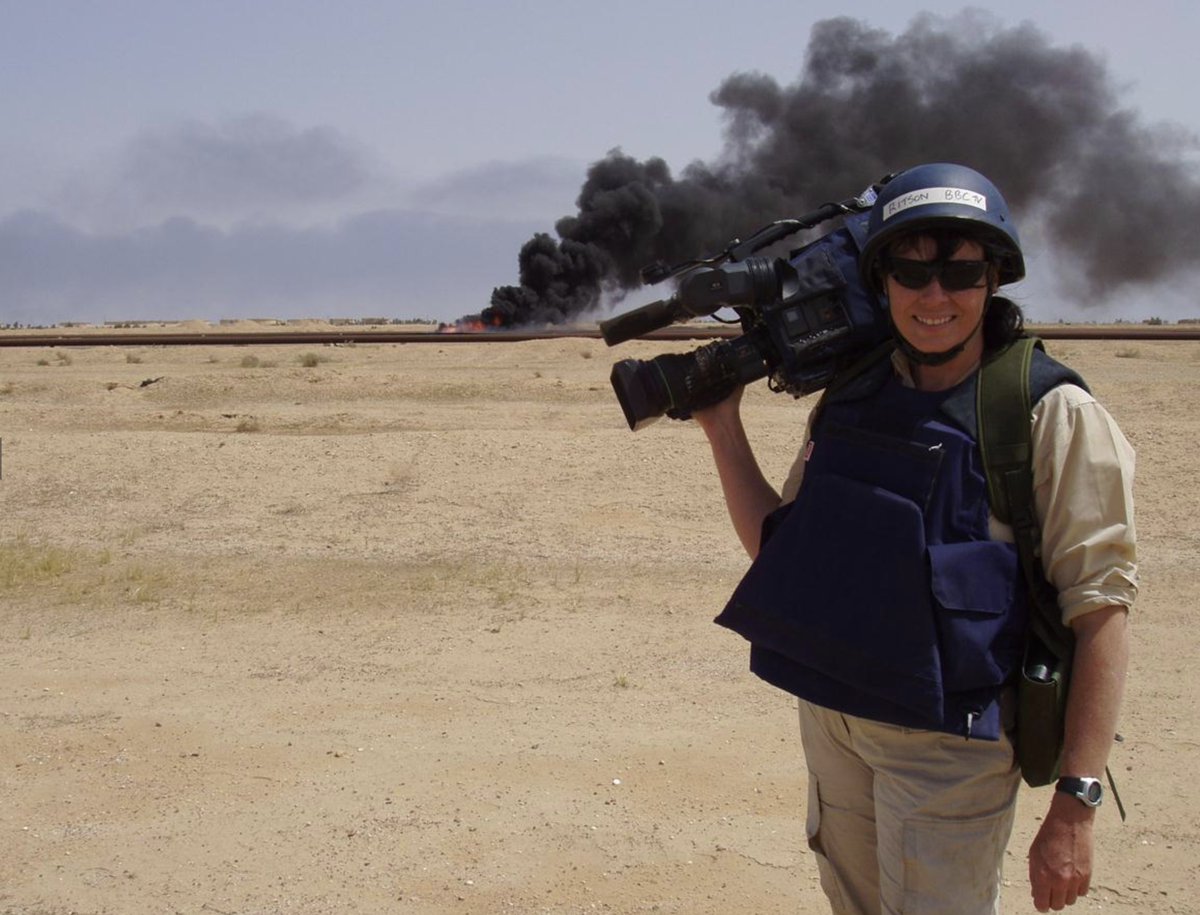 Big shout out to <a href="/juleslenshen/">Julie Ritson MBE</a> for sharing her incredible knowledge and experience as a BBC picture correspondent this week. Inspiring webinar.