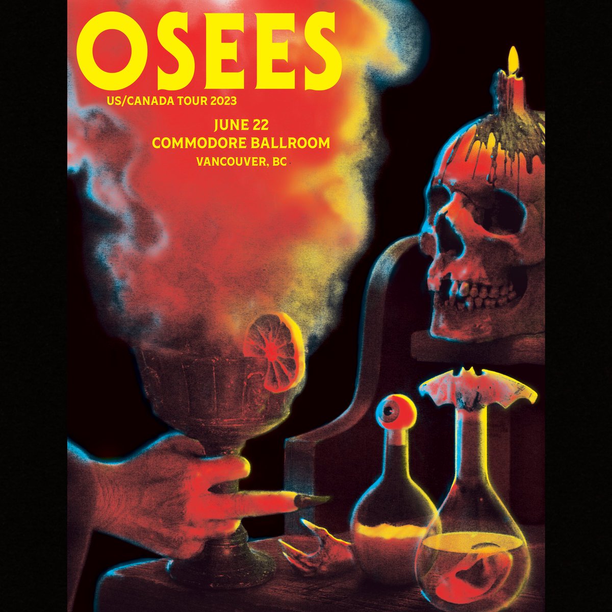 TimbreConcerts's tweet photo. ON SALE NOW! 💀 @TheeOhSees June 22, 2023 @commodorevcr Vancouver ✨ Get your tickets: https://t.co/CUqNbBAM2H https://t.co/fGbsLJT456