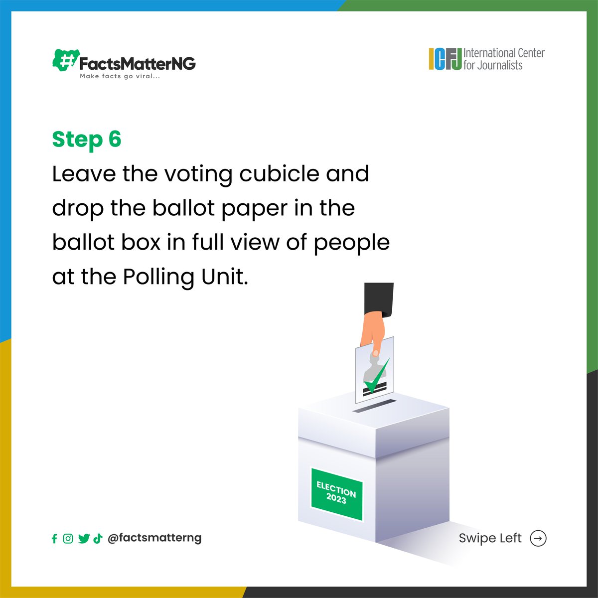 FactsMatterNg's tweet image. 6.
#HowToVote
#VotingTips