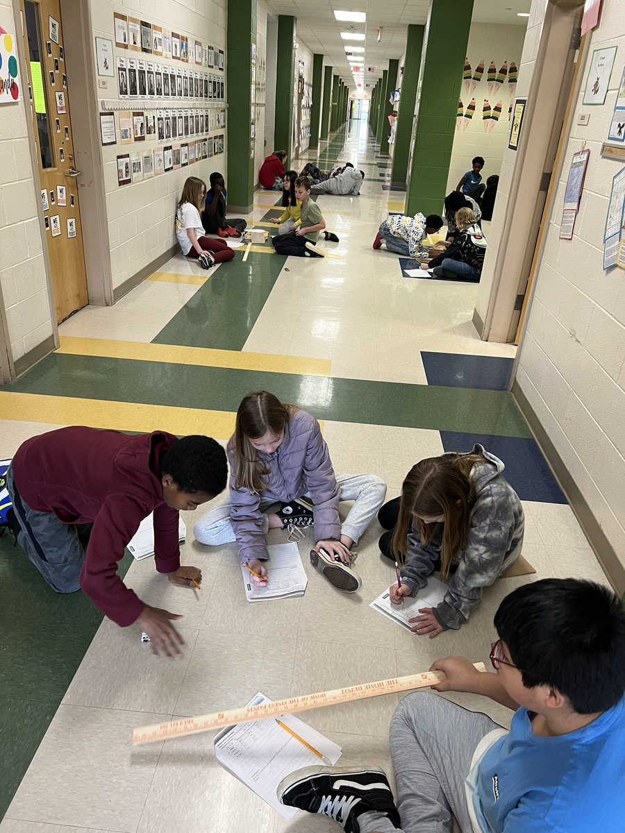 When it’s time for science, the classroom can’t hold us! 5th graders learning about the effects of friction on motion through real experiences. Our kids are high engaged and active learners. Constructivism at its finest! <a href="/FPDES/">Forest Pines Drive</a>