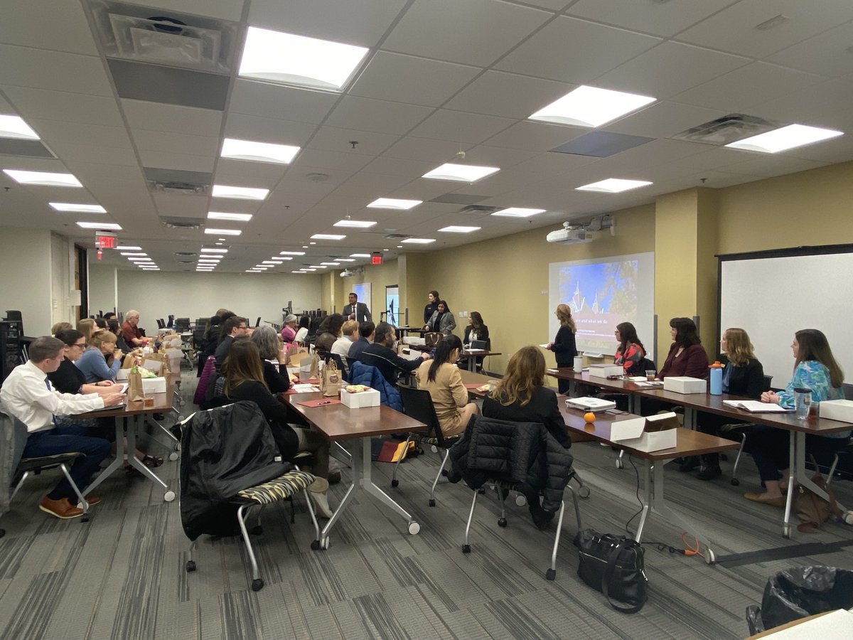Excited to be hosting the Texas School Safety Center (TxSSC) research networking event. Happy to see so many researchers who want to contribute to the research that will keep our schools safe place to learn and thrive. ⁦⁦<a href="/shreek_mandayam/">Shreek Mandayam</a>⁩ ⁦⁦<a href="/TxSchoolSafety/">TxSSC</a>⁩