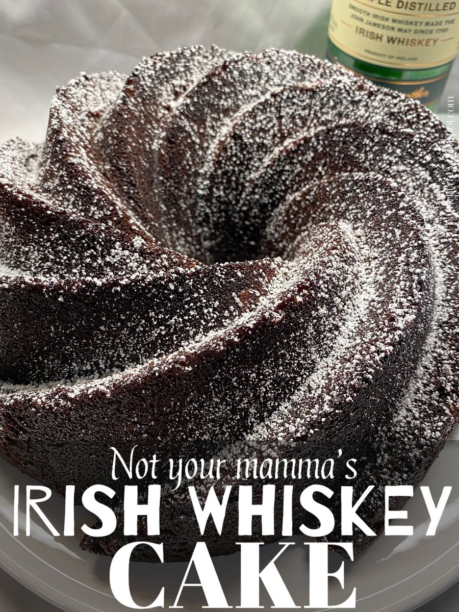 Irish Whiskey Cake
RECIPE: tinyurl.com/yup6jzy5
PIN IT: pin.it/6OOohqw
This cake really means business!
#BakersOfTwitter #IrishWhiskey #StPatricksDay