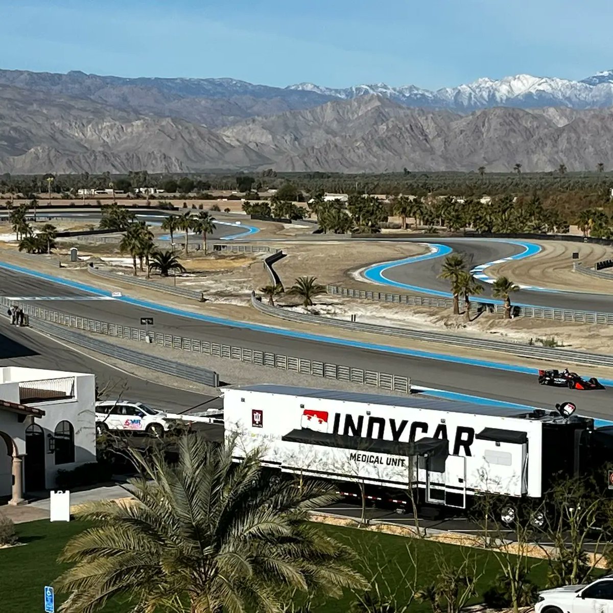 Proud to debut our new <a href="/IndyCar/">NTT INDYCAR SERIES</a> Medical Unit in partnership with #IUHealth this week in Plam Springs. This unit will enhance our ability to deliver excellent care to our drivers and members of the paddock through the entire season across the nation.