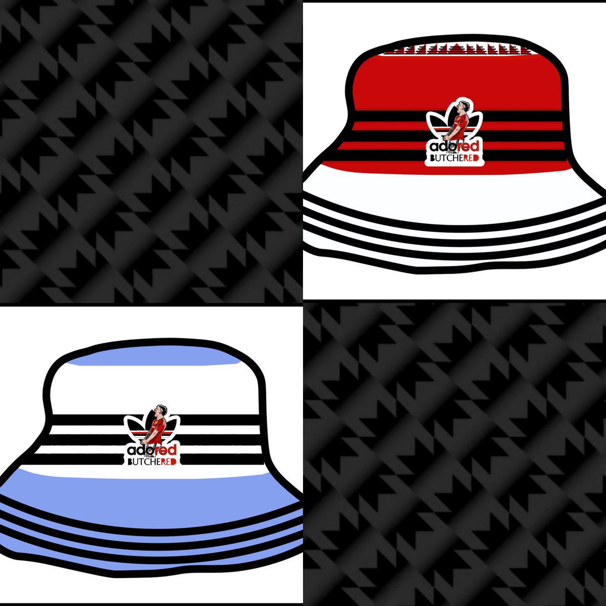 Shall we get these Lisandro Reversible 'adoRED Bucket Hats done? Limited to 25pcs only Measuring 60cm Please RT Cheers #MUFC #ManUtd #adoRED #BucketHat #LisandroMartinez