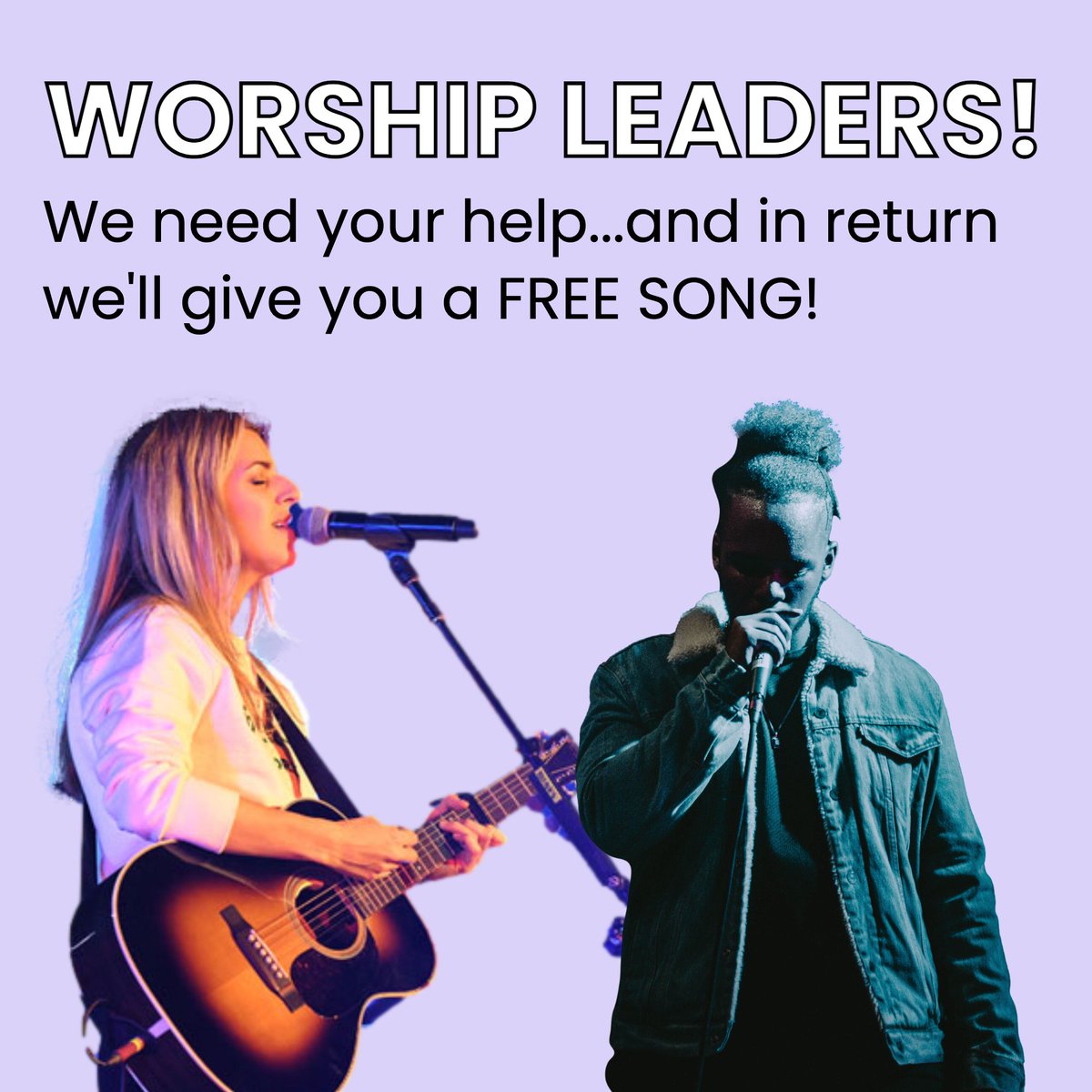 Calling all Worship Leaders, Singers and Curators of gathered worship! We have an exciting new website coming soon and we want to hear from you. If you could spare a few minutes to fill out the google form forms.gle/WzCDmox8TexfrG… we will send you link to download free song pack!