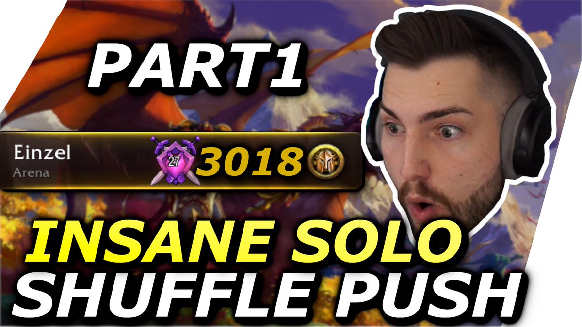 3018 Rating Push Part 1. War ne Menge Arbeit drin. Schaut gerne mal rein ♥

youtu.be/j-Lfh-QoCOU
youtu.be/j-Lfh-QoCOU