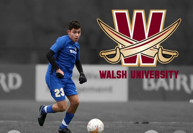 PaxosKostas's tweet photo. Excited to announce that I am continuing my academic and athletic career @WalshUniversity. I would like to thank everyone for the support and encouragement along the way!#workstartsnow #SwordsUp @ClevForceSC @CantonForce @Hoover_BoysSoc @ECNLboys @ImCollegeSoccer @WalshU_Soccer https://t.co/uE6ULBvkoO