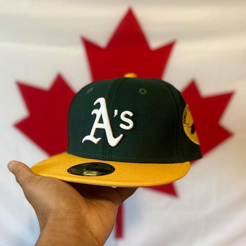 8V_Collective's tweet photo. Oakland Athletics Authentic Collection 59Fifty w/ Black Panther Party 'Power to the People' Patch ✊🏾

Custom 1 of 1. Not for sale. 

#bhm #blackhistorymonth #blackpantherparty #oakland #athletics #8V #eightfive #59fifty #neweracap #greybottom #powertothepeople https://t.co/w6YdYvpg3u