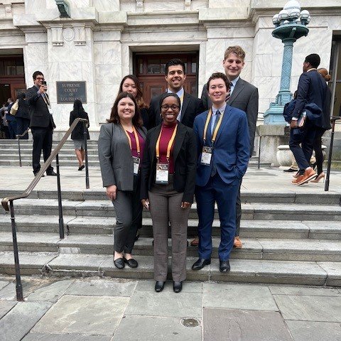 Student news: our students are representing @UCILaw well at the @ABAesq Midyear (#ABAMidyear) Meeting in New Orleans.  Great photos!