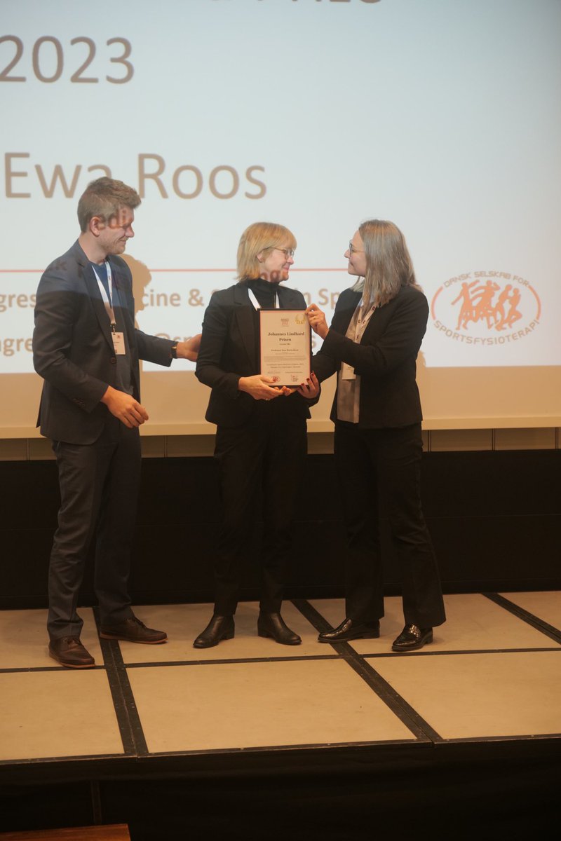 sportskongres's tweet image. Once again a huge congratulation on the Johannes Linhard prize @ewa_roos 🏆 Thank you for being such an inspiration and for all of your great work 🙌🏻 
#johanneslinhardprize #firstfemale #sportskongres