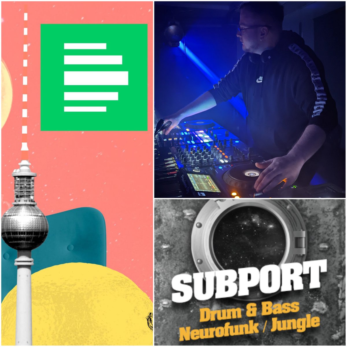 DjDashGermany's tweet photo. Diesen SAMSTAG (04-02-2023) => 23 Uhr
#SUBPORT im #ClubderRepublik von @MIKE_LITT auf @dlfnova #DeutschlandFunkNova
Live #DrumandBass Aufnahme von #Borol
bei Subport am 12. November 2022 auf @HerrWalter_Do #Dortmund Hafen
Tune in:
https://t.co/DWjmxUX9Ri https://t.co/zhWBgFH294