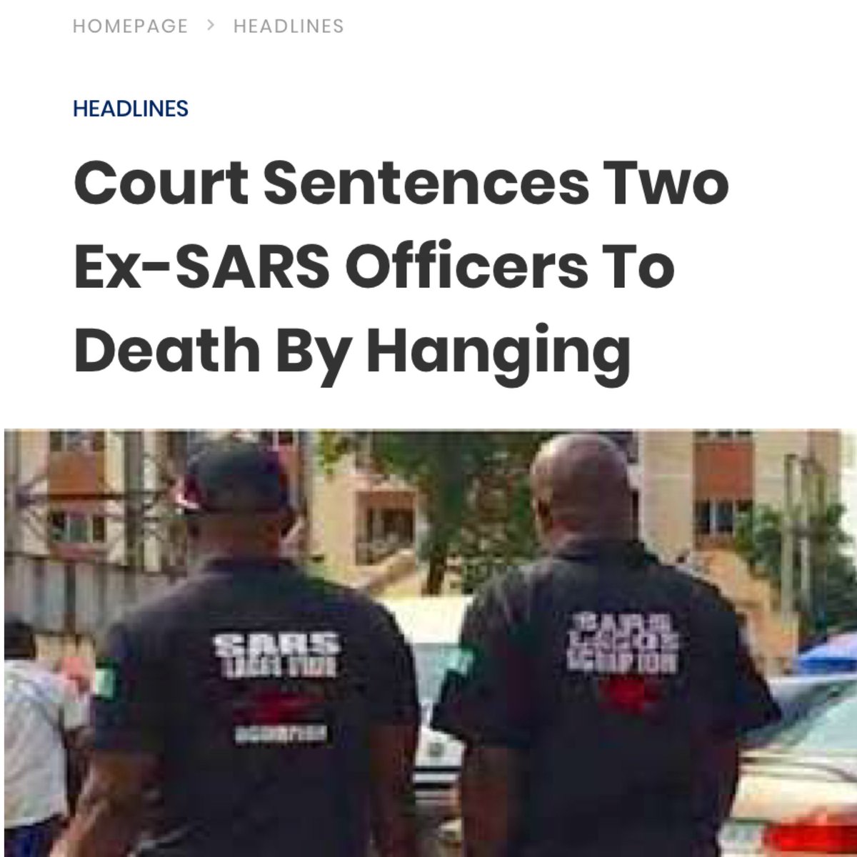 This is some good news for all #EndSARS protesters ✊🏾 
channelstv.com/2023/02/03/cou…