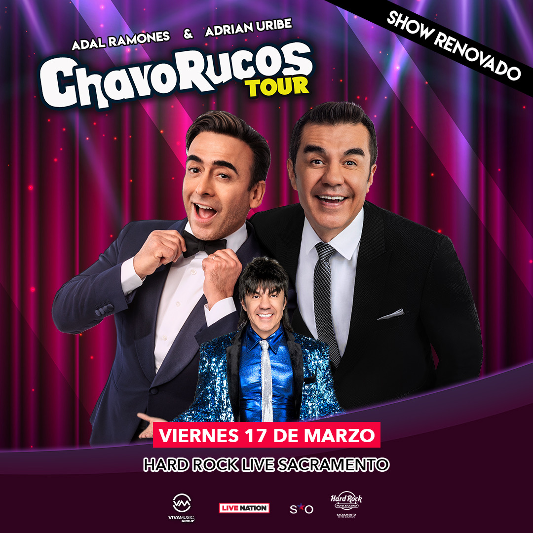 ON SALE NOW: Get tickets to see Mariachi Vargas De Tecalitlán Mexicano Tour desde la Raiz on April 29, Les Claypool's Fearless Flying Frog Brigade on July 11, and Adal Ramones &amp; Adrian Uribe ChavoRucos Tour on March 17!! Link is in our bio and highlight🤘 #hardrocklivesac