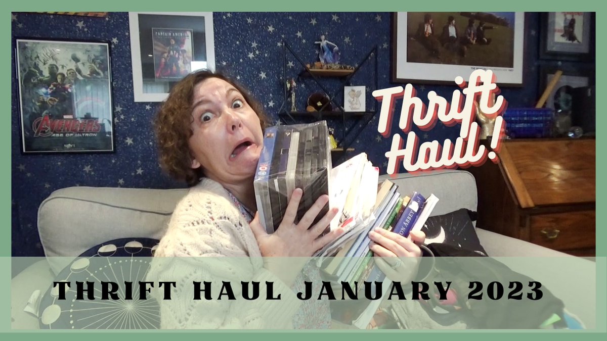 New #YouTubevideo: #Thrifthaul January 2023 [CC] including #clothes, #witchcraft, #vintagesewingpatterns and lots of #DowntonAbbey hope you like it! Don't forget to share & subscribe xx
youtu.be/2mM0Mp24ILU