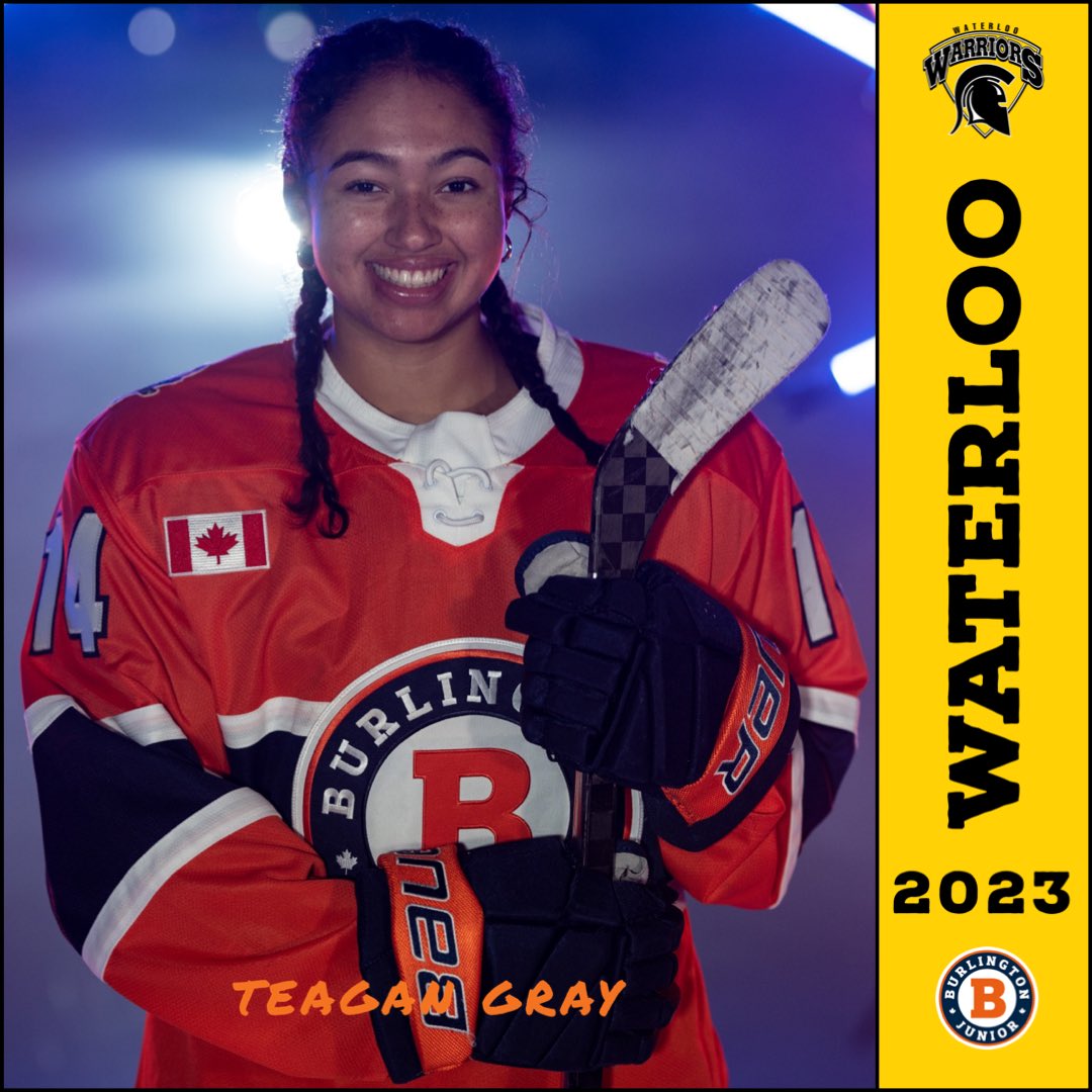 jrcudas's tweet photo. We are very excited to congratulate #14 Teagan Gray on her commitment to the Waterloo Warriors!! Teagan is a strong player that brings toughness and skill to the wing. Her ability to transition instantly makes her a versatile two-way forward in any zone. Congratulations Teagan!! https://t.co/ipZWqhSuHd