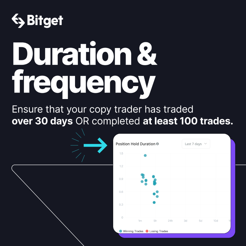 bitget's tweet photo. Wondering how to choose the best copy trader? 👇

☑️ Start following expert traders on #Bitget - https://t.co/8py8CGK1od