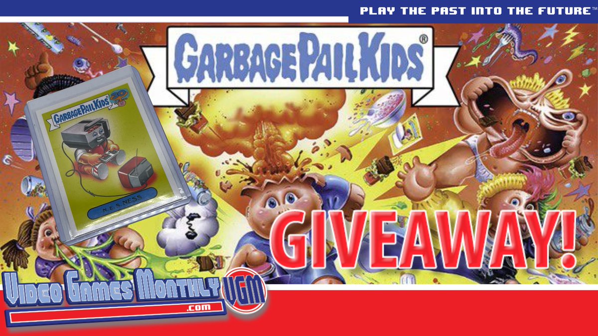 vidgamesmonthly's tweet image. 📢N.E.S. NESS GIVEAWAY📢

EW!  Up for grabs on this giveaway is a GPK card!

To enter, just 

♻️RT This Post!
🙋Tag A Friend!
👍Like This Post!
🏃‍♂️Follow Us!

Ends 2-7!