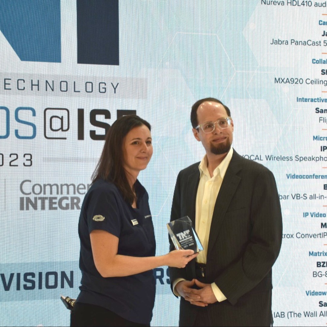 Crestron's tweet image. #ISE2023 was a huge success! Thank you to everyone involved in selecting Crestron for 9 awards. 

Learn more about these awards: ow.ly/rn9H50MJ72T 

@inavate @commintegrator @ce_pro @ResiSys @SCNmag @Install8ion