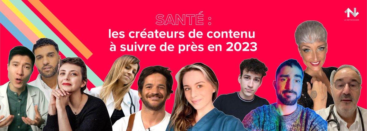 Santé : quels créateurs de contenu suivre sur #TikTok en 2023 ? 

Retrouvez ma sélection des 10 créateurs de contenu que vous devez ABSOLUMENT suivre cette année dans cet article pour <a href="/LaNetscouade/">La Netscouade</a> 👉🏻 lnkd.in/e7GfJ8k3