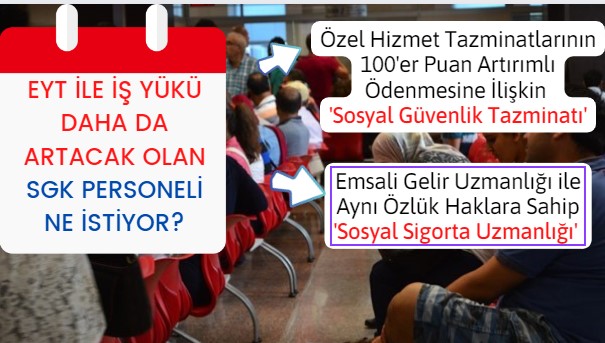 ayaz_naz1's tweet photo. #SGKEylemde ➡️ Ek ödeme
➡️ Sosyal Güvenlik Tazminatı
➡️ Fazla Mesai Ücreti
➡️ İkramiye 
➡️ Özlük haklarının düzenlenmesi
#SGKPersoneli için haktır. 
@_cevdetyilmaz @FOXhaber @kilicdarogluk @NureddinNebati @tv100 @abdulkdir_selvi @ahmethc @zafersahin06 https://t.co/E8BEWcy20x
