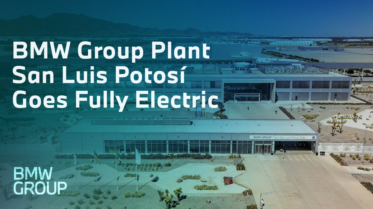 BMW Group on Twitter "Plant San Luis Potosí 🇲🇽 We’re investing €800