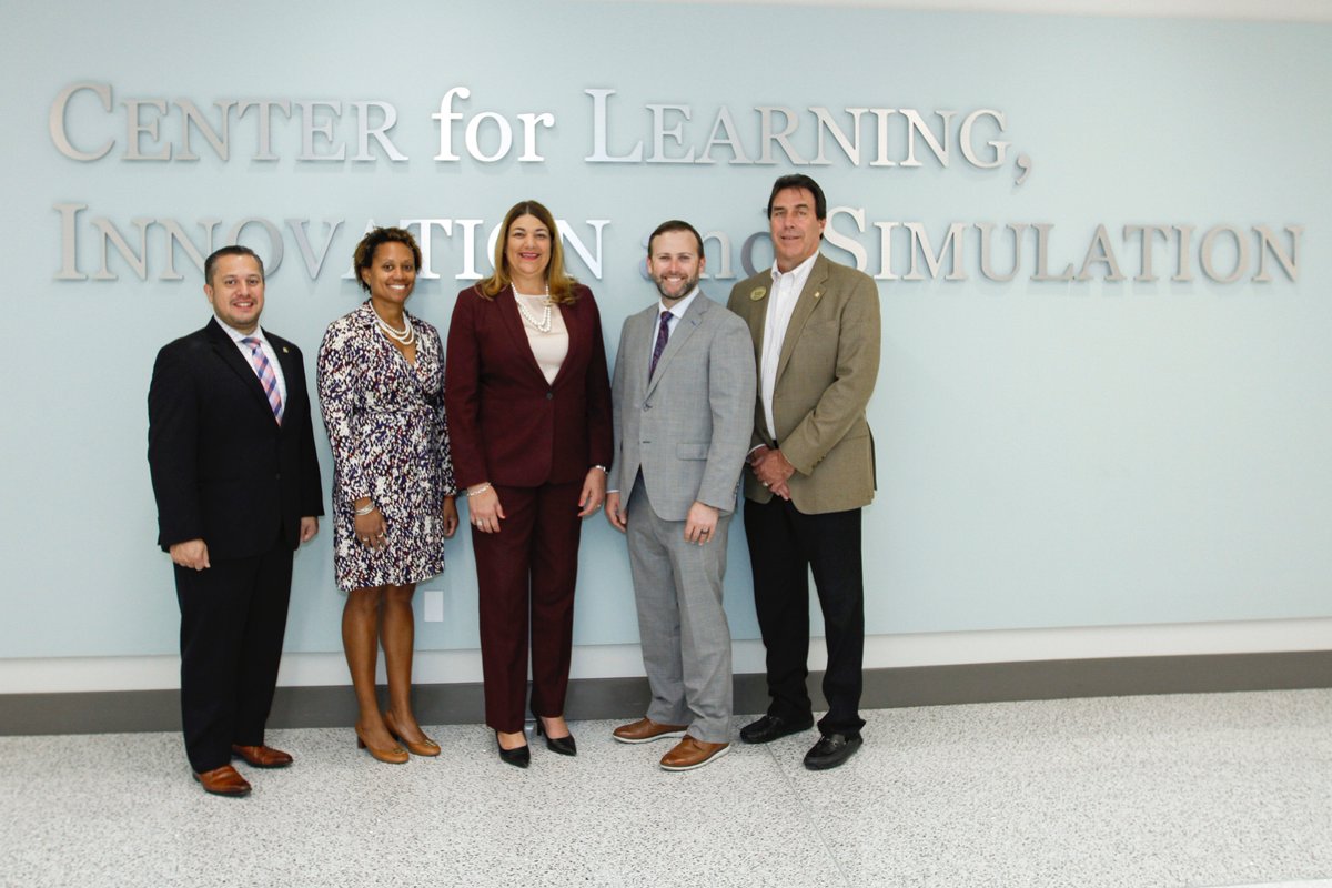 mdcpresident's tweet photo. Thank you to speaker @ChrisSprowls for touring our state-of-the-art simulation hospital. Your support for workforce training at #MDC is deeply appreciated and we look forward to continuing to work with you to prepare the next generation of healthcare leaders. #FloridaWorkforce https://t.co/3dQ6lrRFyP