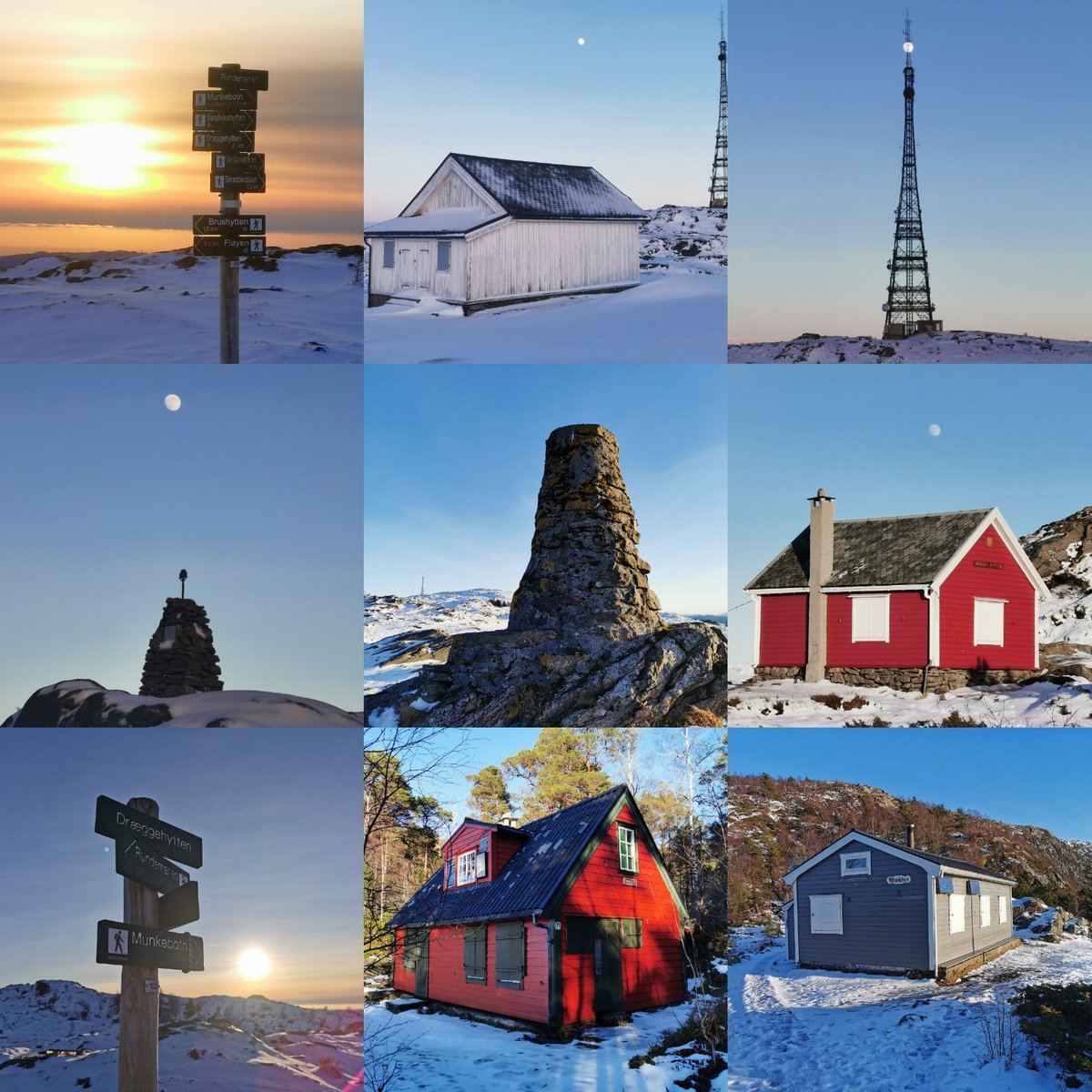 18km jog up Rundemanen from northwest. Last photo shows some photo edits i submitted