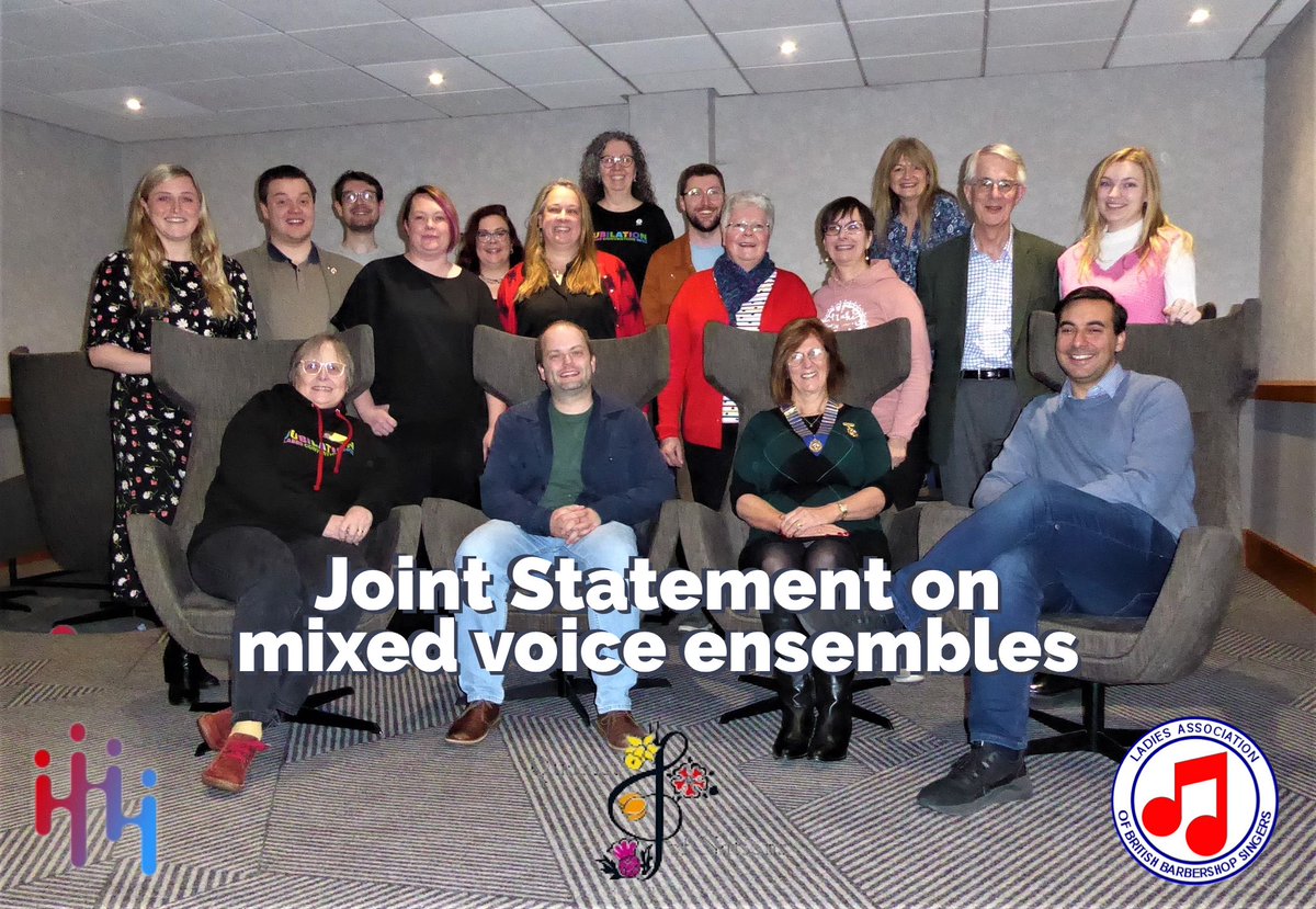 Following last week’s joint board meeting with LABBS, we’re now pleased to share the following joint statement accordingly; singbarbershop.com/news/mixed-voi…

#SingBarbershop #ImportantAnnouncement #TogetherInHarmony