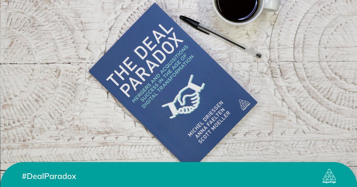 Just published: 'The #DealParadox' by <a href="/MDriessen_EY/">Michel Driessen</a>, <a href="/annafaelten/">Anna Faelten</a> and <a href="/scottmoeller/">Prof Scott Moeller</a> explores what successful #dealmaking looks like in the age of digital transformation.

Find out more: bit.ly/3iLJ6qW