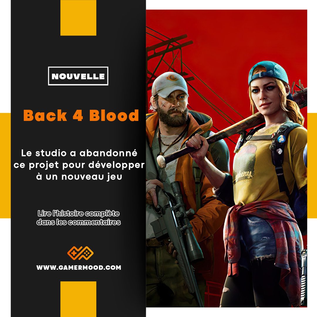 GamermoodM's tweet photo. Turtle Rock fait le choix d'abandonner Back 4 Blood pour un nouveau projet..https://t.co/UHlxL3vZ1i https://t.co/TAOSXQRgVP
