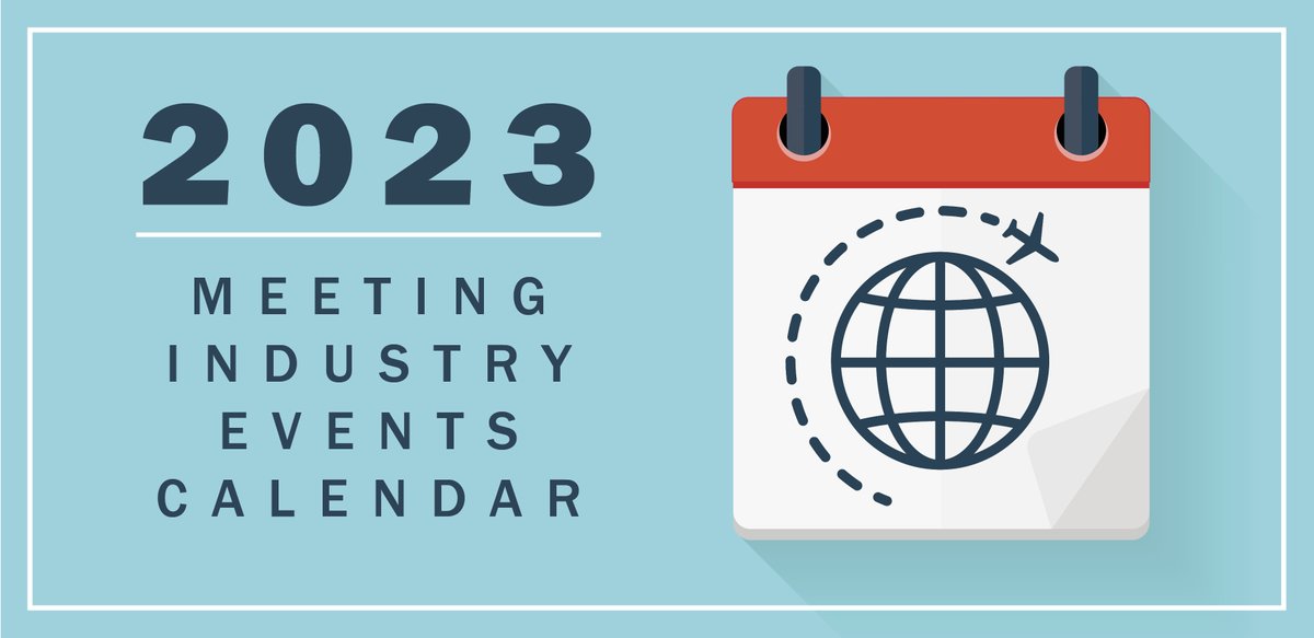 Don't miss this must-have for #eventprofs! Our 2023 Meeting Industry Events Calendar has a detailed list of what’s happening across the globe — plus links to registration details. 📅✈️

Browse: themeetingmagazines.com/cit/2023-meeti…

Download: themeetingmagazines.com/wp-content/upl…