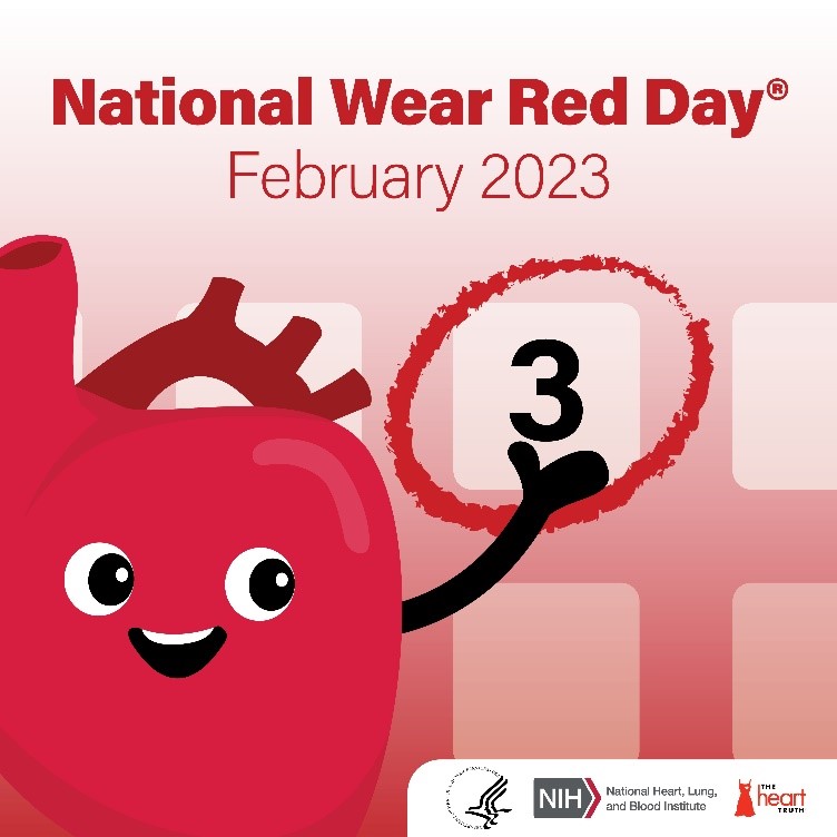 RIPCPC's tweet photo. February 3rd is National #WearRedDay! Heart disease is one of the leading causes of death for women. It’s important to see your primary care provider regularly to determine your risk through routine examinations. Questions? Ask your doctor! #WearRedandGive #HeartMonth https://t.co/XNSeFFDBDB
