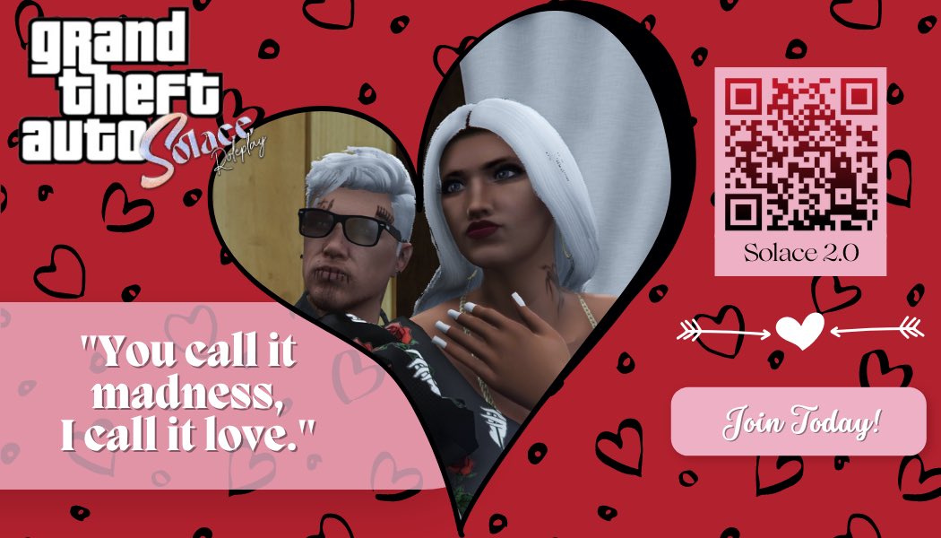 enawithane's tweet photo. Fly into @Solace_RP and meet one of it’s hottest couples, Willow &amp; Enrique!! Are they crazy for each other or just crazy? Find out in RP! Join Today! #GTAV #GTARP #SolaceRP #LGBTQIA #POC https://t.co/T29OB6TAA6