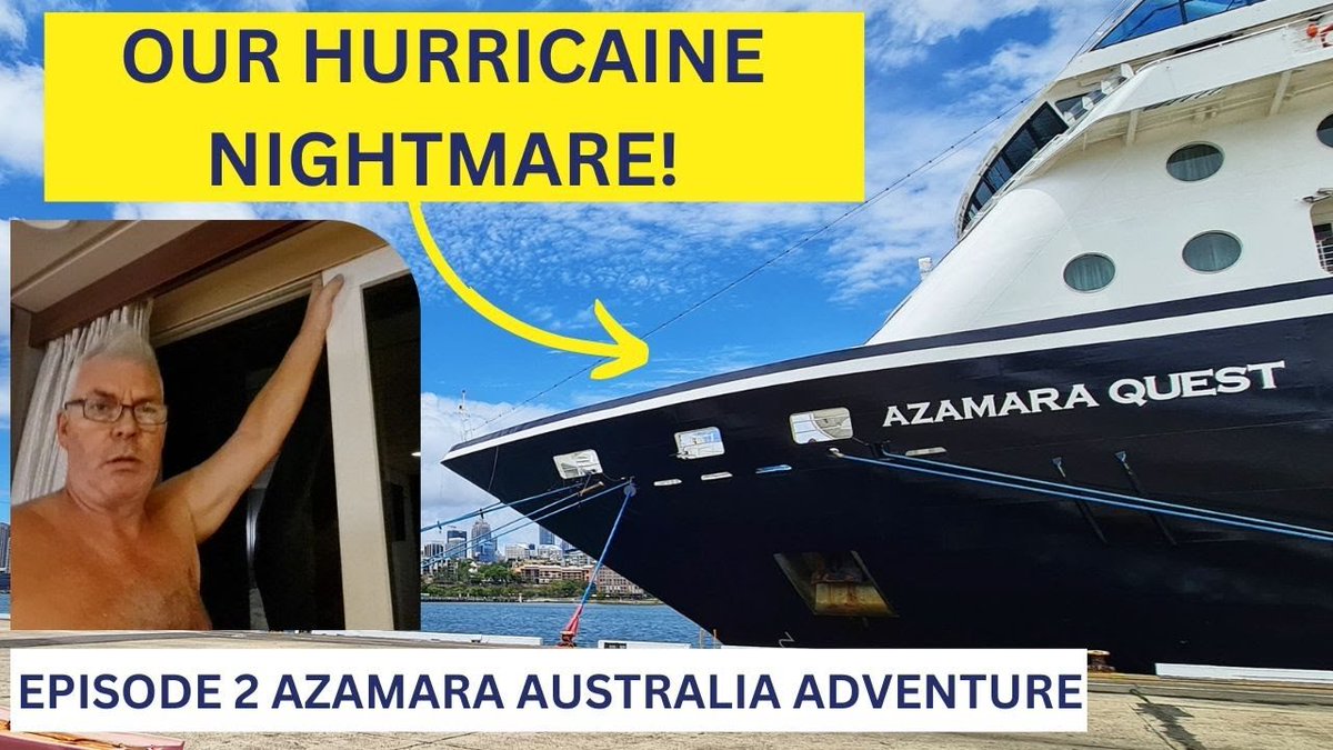 paulandcarole's tweet photo. 🌟New Video🌟
We are rudely awoken in the middle of the night & have a shocking response from guest relations!
Paul also kisses a fish!
Watch our new episode here!
⬇️
https://t.co/uPDJsNpqmf
#AzamaraQuest #AzamaraCruises #cruising #cruises #cruisevloggers https://t.co/ryXJkvrvDx