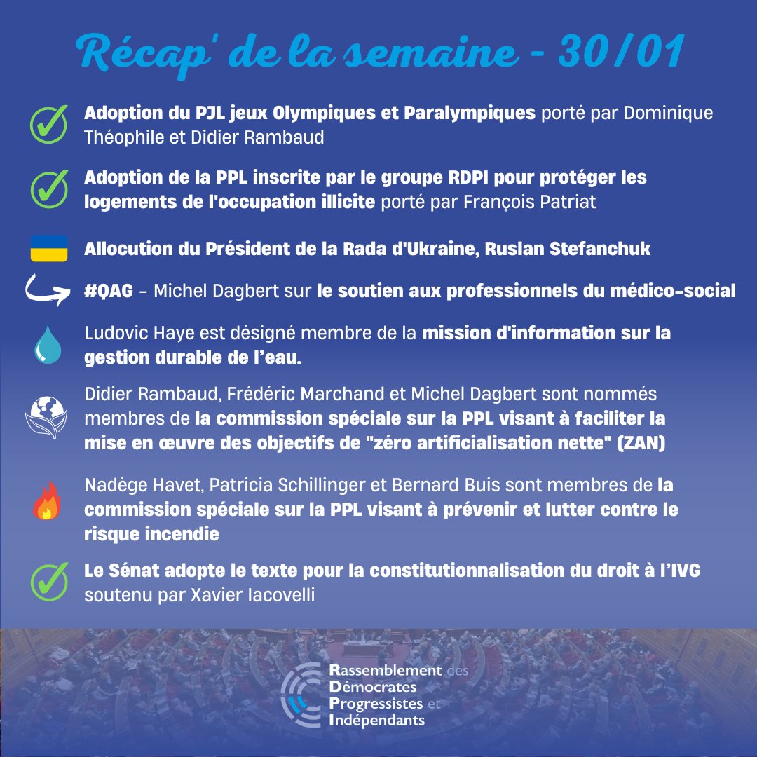 senateursRDPI's tweet photo. #LeRecapRDPI 👀👇 https://t.co/6FzGKsF9NK