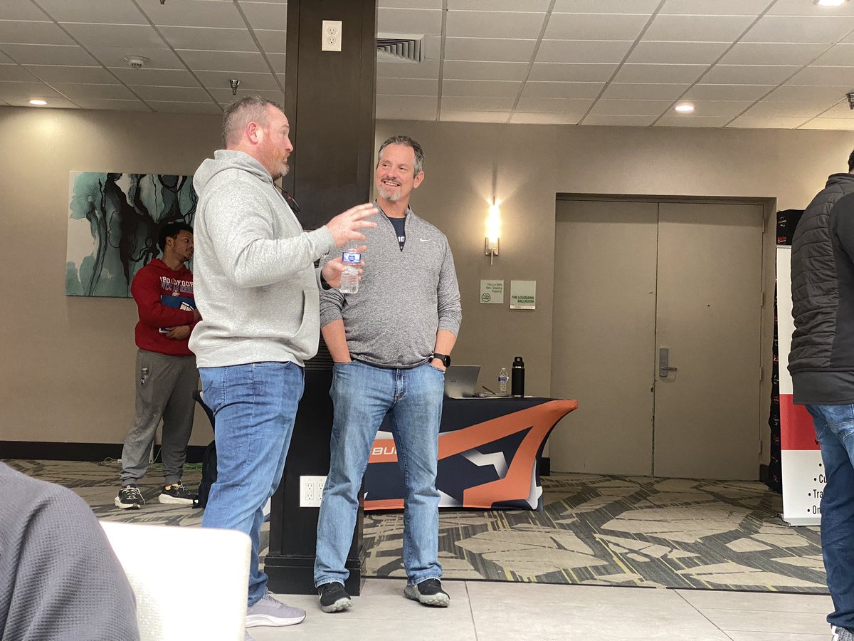 Two legends in the house! Tommy Moffit and Kyle Williams!