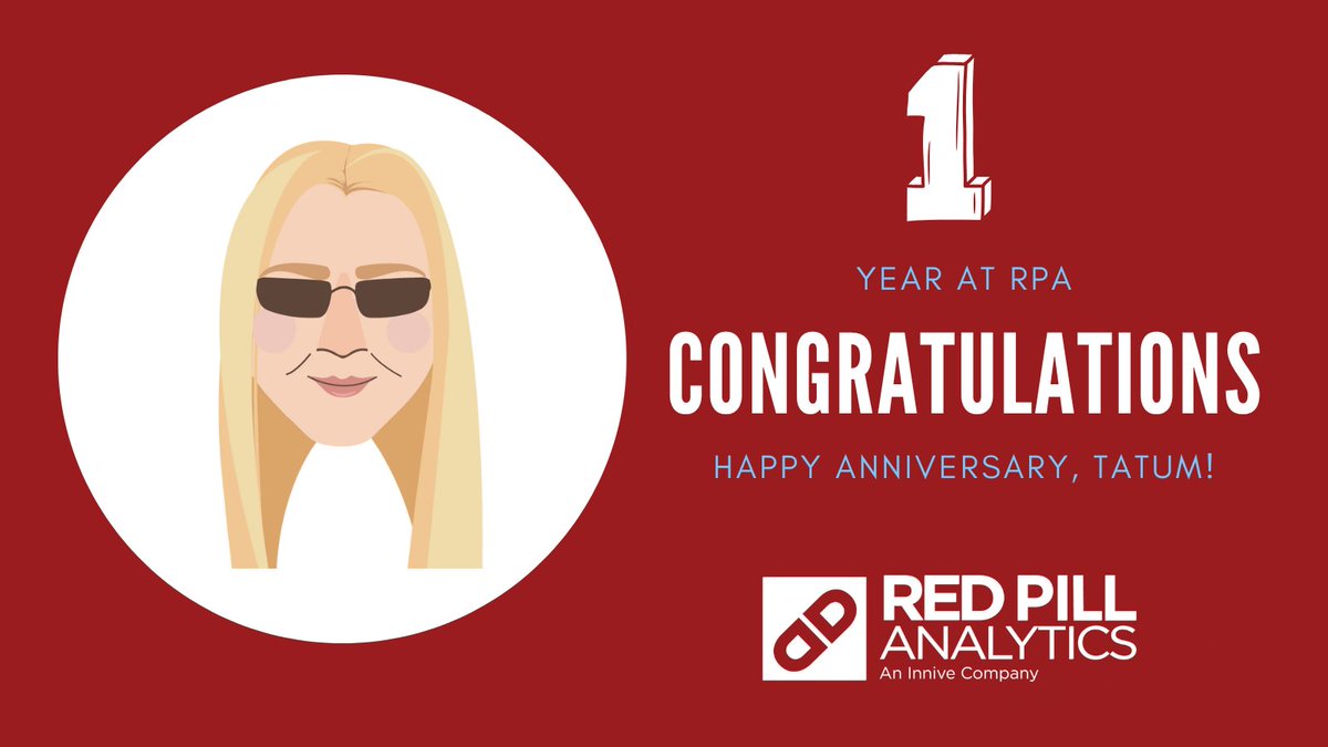 RedPillA's tweet image. Happy RPA Anniversary to Tatum who hit 1-year this week! So happy to have you here! #seedatadifferently